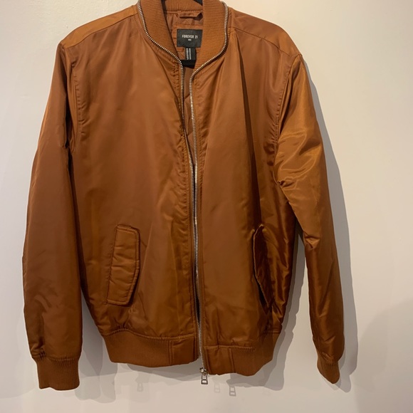 FOREVER 21 COPPER BOMBER - Picture 4 of 9